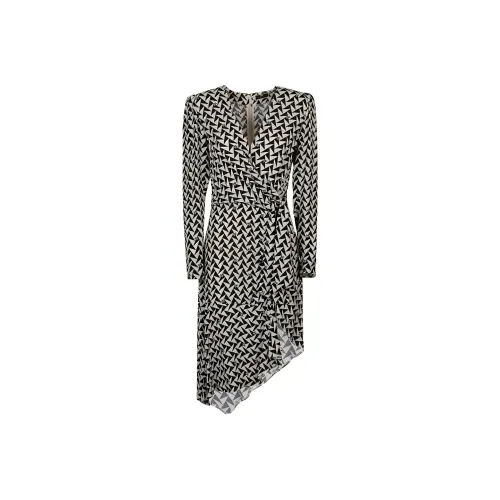 Elisabetta Franchi Платье Женское Черное Белое