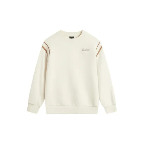 LINING YOUNG Sports Life Collection Толстовка Экрю Подростки