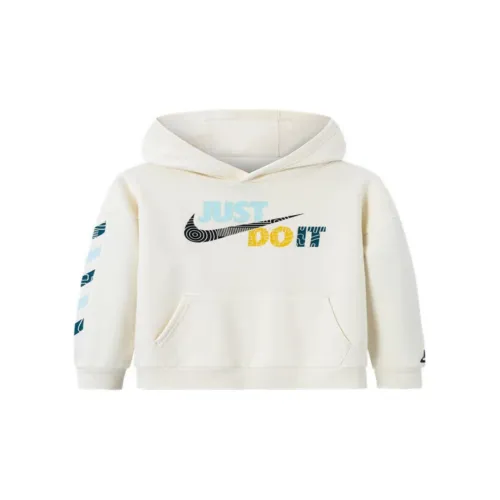 Nike Толстовка Молочно-белая для детей 3-7 лет