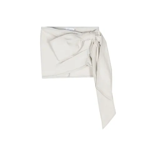 Blumarine Повседневные короткие юбки Женские Белые