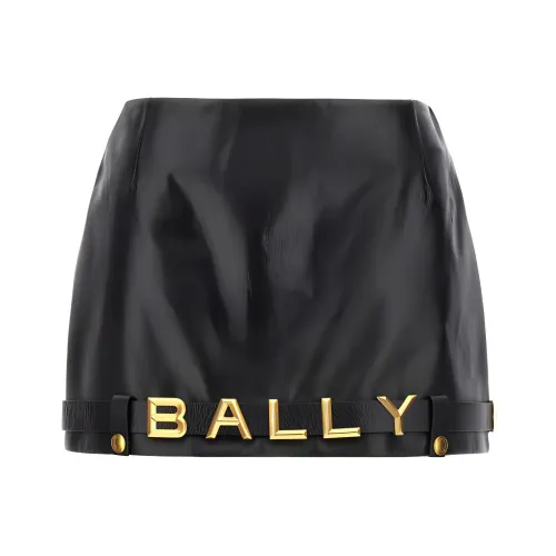 BALLY Кожаные короткие юбки для женщин