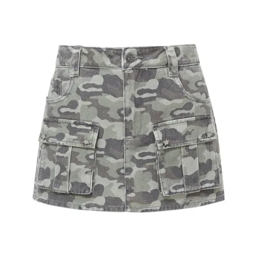 d'zzit Джинсовые короткие юбки Женские