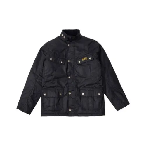 Barbour Черные Детские Куртки