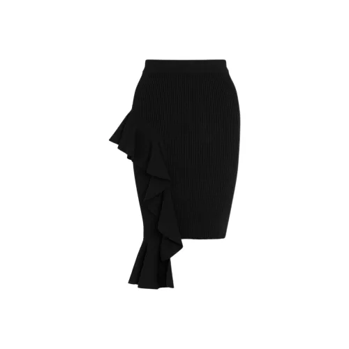 MOSCHINO Повседневные короткие юбки Женские Черный