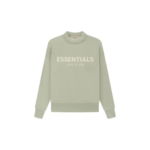 Fear Of God Essentials SS22 Свитшот Серый Зеленый Детский