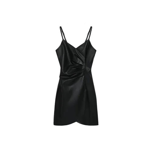 ABBY GODDESS Slip Платье Женское Черное