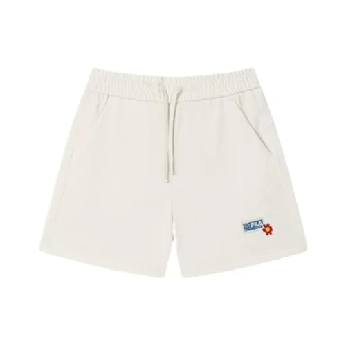 FILA Паровой белый IV Женские Повседневные шорты