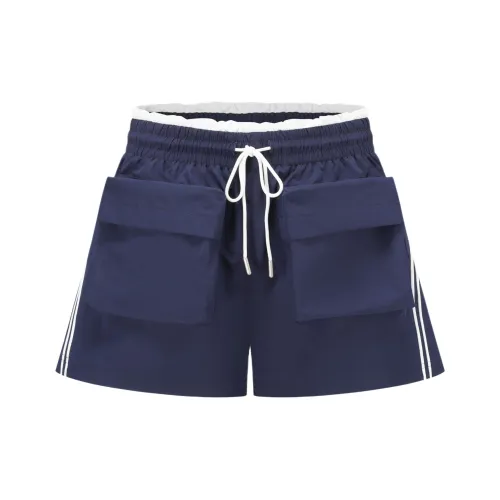 Alexia Sandra Повседневные шорты Женские Blue