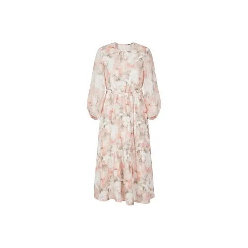 JZ. ANNAKRO Длинное платье с длинными рукавами женское