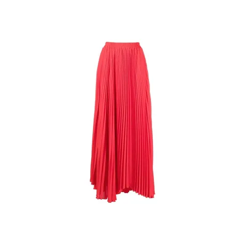 STYLAND Повседневный Длинный Юбка Женские Красный