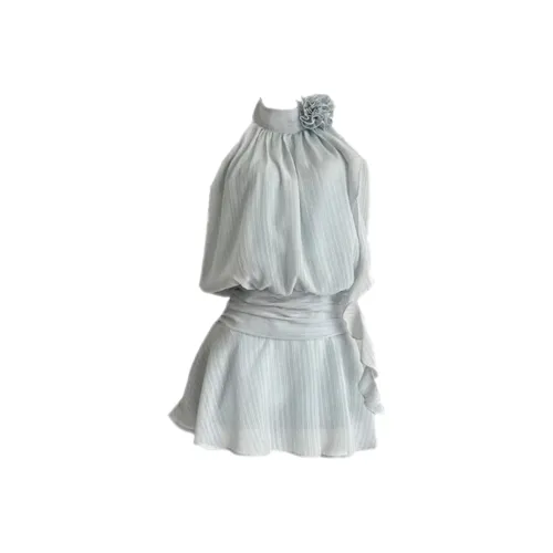 ABBY GODDESS Slip Платье Женское Серый Синий