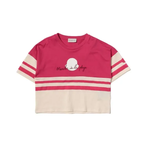 Moncler Красный Kids Т-рубашки