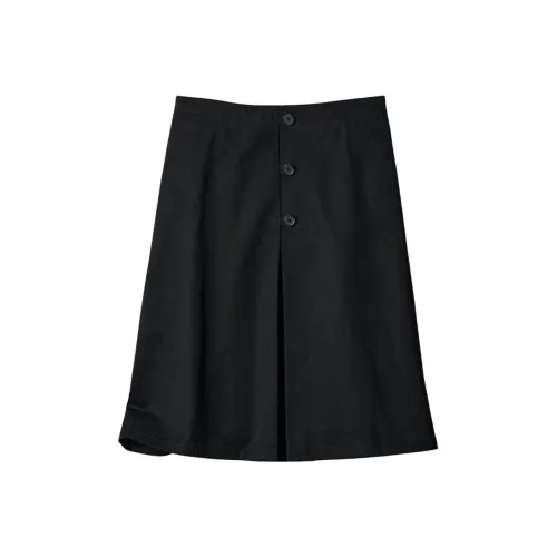 UNIQLO JW Anderson Co Branded SERIES Черные Женские Повседневные Короткие Юбки