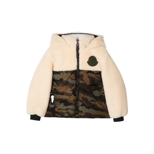 Moncler Бежевый Kids Утеплённые куртки