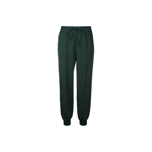 JIL SANDER Зеленые Женские Спортивные Брюки