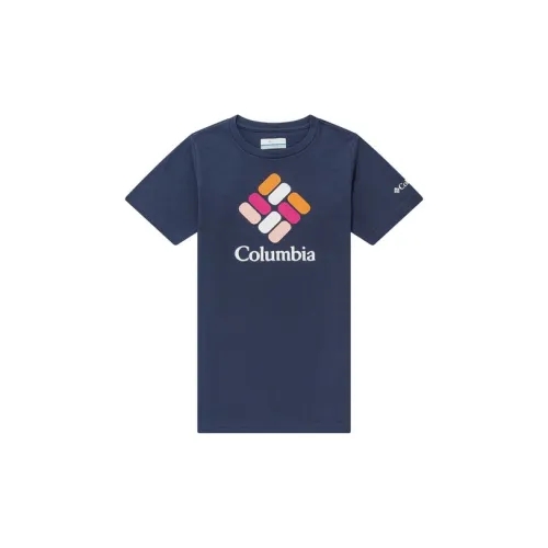 Columbia Морской синий Kids T Рубашки