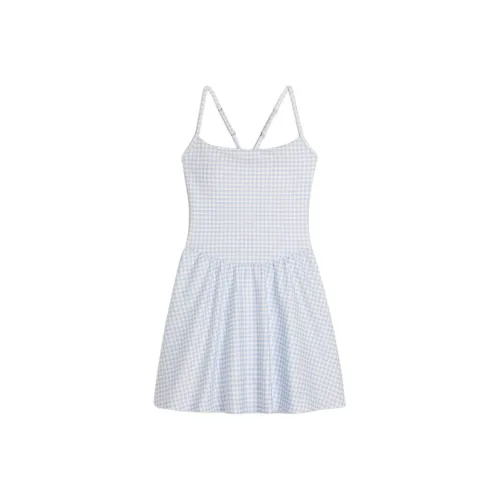 Hollister Юбка Платье Женское Светло-Синий