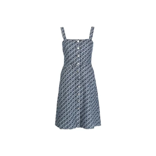 Stella McCartney Slip Платье Женское Синее