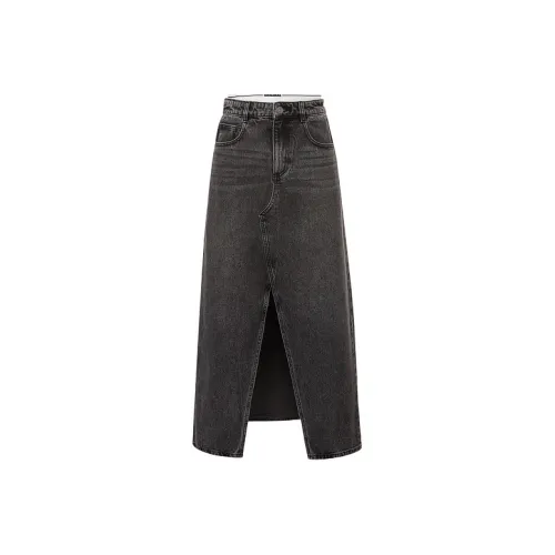 d'zzit Denim Длинная Юбка Женская Черная