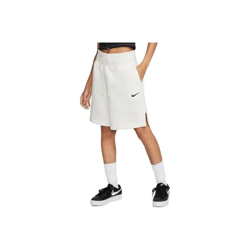 NIKE Белые Женские Спортивные Шорты