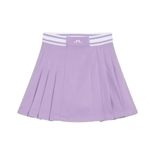 J.Lindeberg Повседневные короткие юбки Женские Фиолетовый