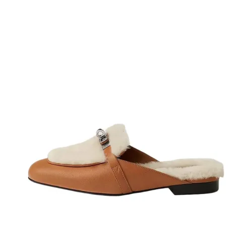 HERMES Oz Домашние тапочки Женские Умбра