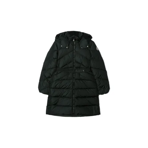 Moncler Темно-синий Kids Утеплённые куртки