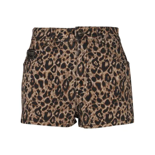 VERSACE Джинсовые шорты Женские Коричневый