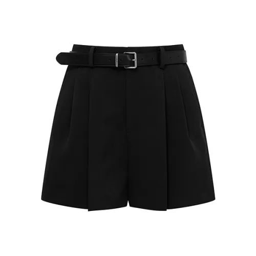 d'zzit Повседневные шорты Женские Черные