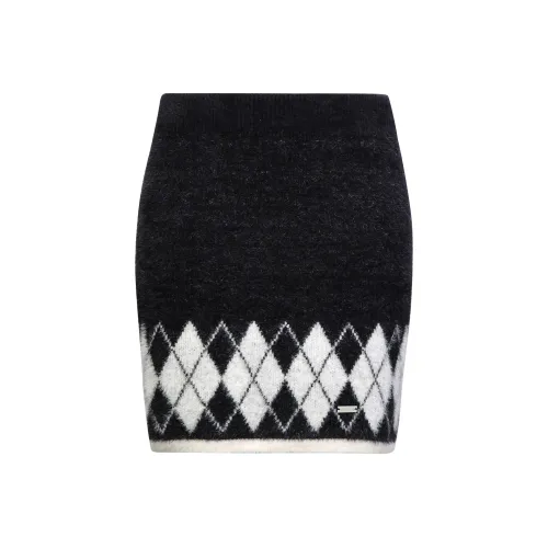 Guuka Hero Повседневные короткие юбки Женские Черный