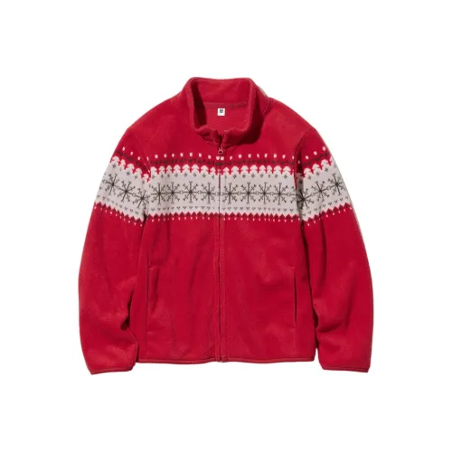 UNIQLO Кораллово-красные Kids Куртки