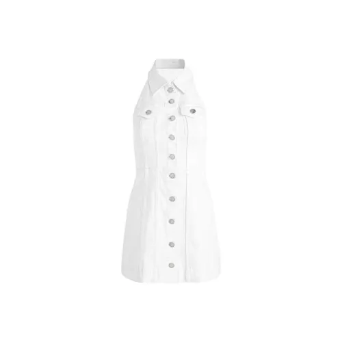 ALICE+OLIVIA SS24 Без рукавов Платье Женское Белое