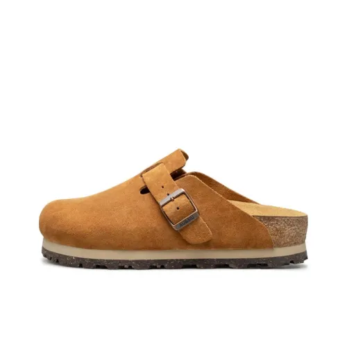 AU MU EVA Резина Беззвучный Противоскользящий Домашние Тапочки Унисекс