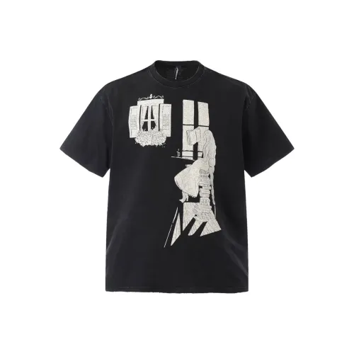 TH FABRICATE Черные Парные Женские Футболки