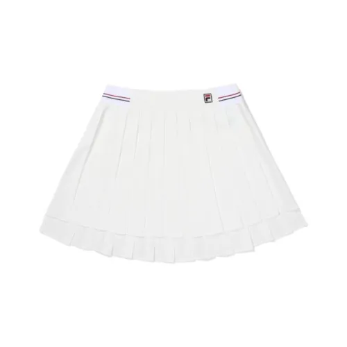 FILA белые женские повседневные короткие юбки