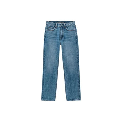 Alexander Wang FW24 Джинсы Женские Индиго