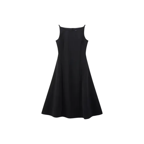 PEACEBIRD Юбка Платье Женское Черное