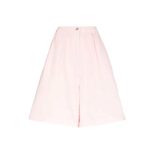 RAF SIMONS Светло-розовые женские джинсовые шорты