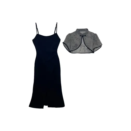 Icicofficial Комплект с юбкой Женские Черный