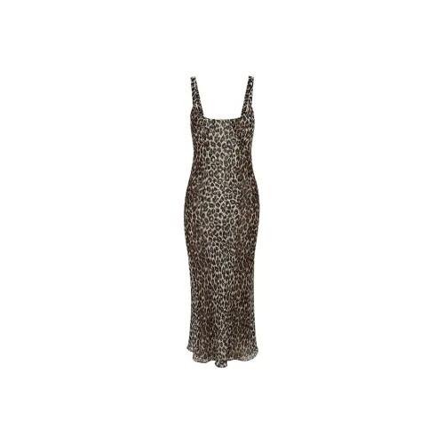 Réalisation Par Лев Leopard SHADOW Принт Женские Слиплатья