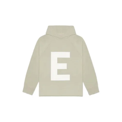 Fear of God Essentials SS22 Серо-зеленый Kids Свитшоты