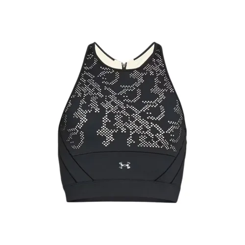 Under Armour Черные Женские Спортивные Майки Без Рукавов