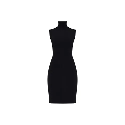 Vetements FW24 Без рукавов Платье Женское Черное