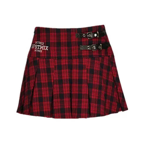 MYMIX Красный Женские Повседневные Короткие Юбки