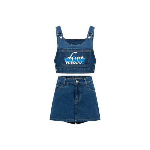 RA&RN Синий Женские Комплекты с юбкой