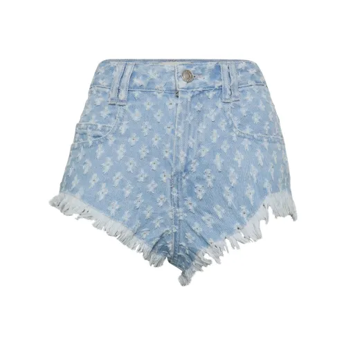 ISABEL MARANT Синие Женские Джинсовые Шорты