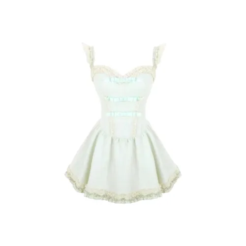 VKXOW Slip Платье Женское Светло-Зеленое