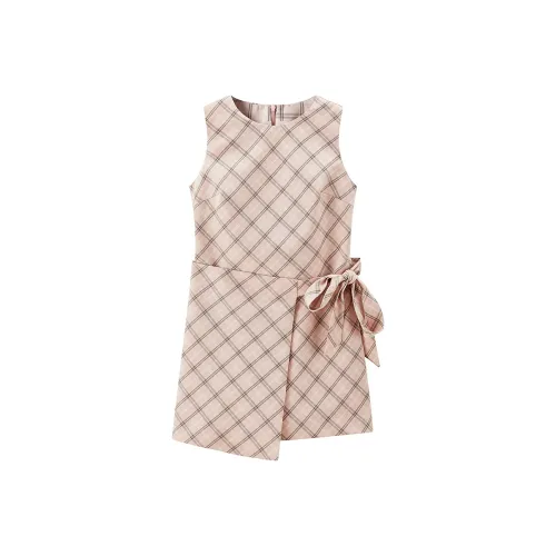 LEDIN Без рукавов Платье Женское Красное