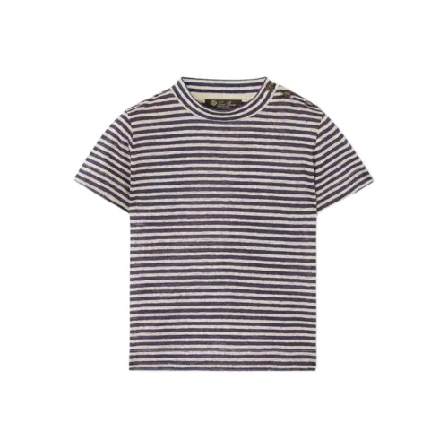 Loro Piana Морской синий Kids T Рубашки