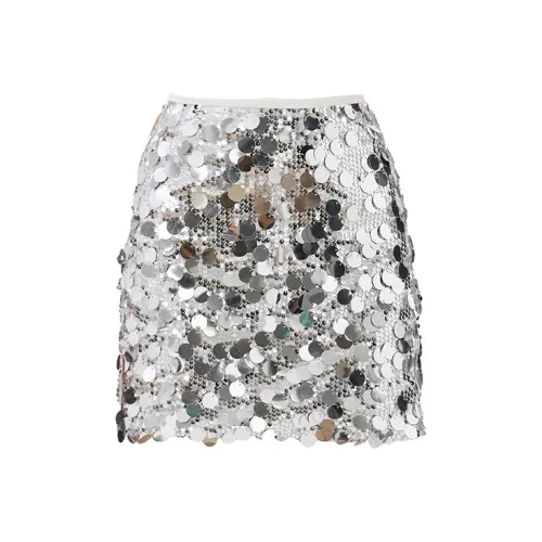 Enhanced Повседневные короткие юбки Женские Белые